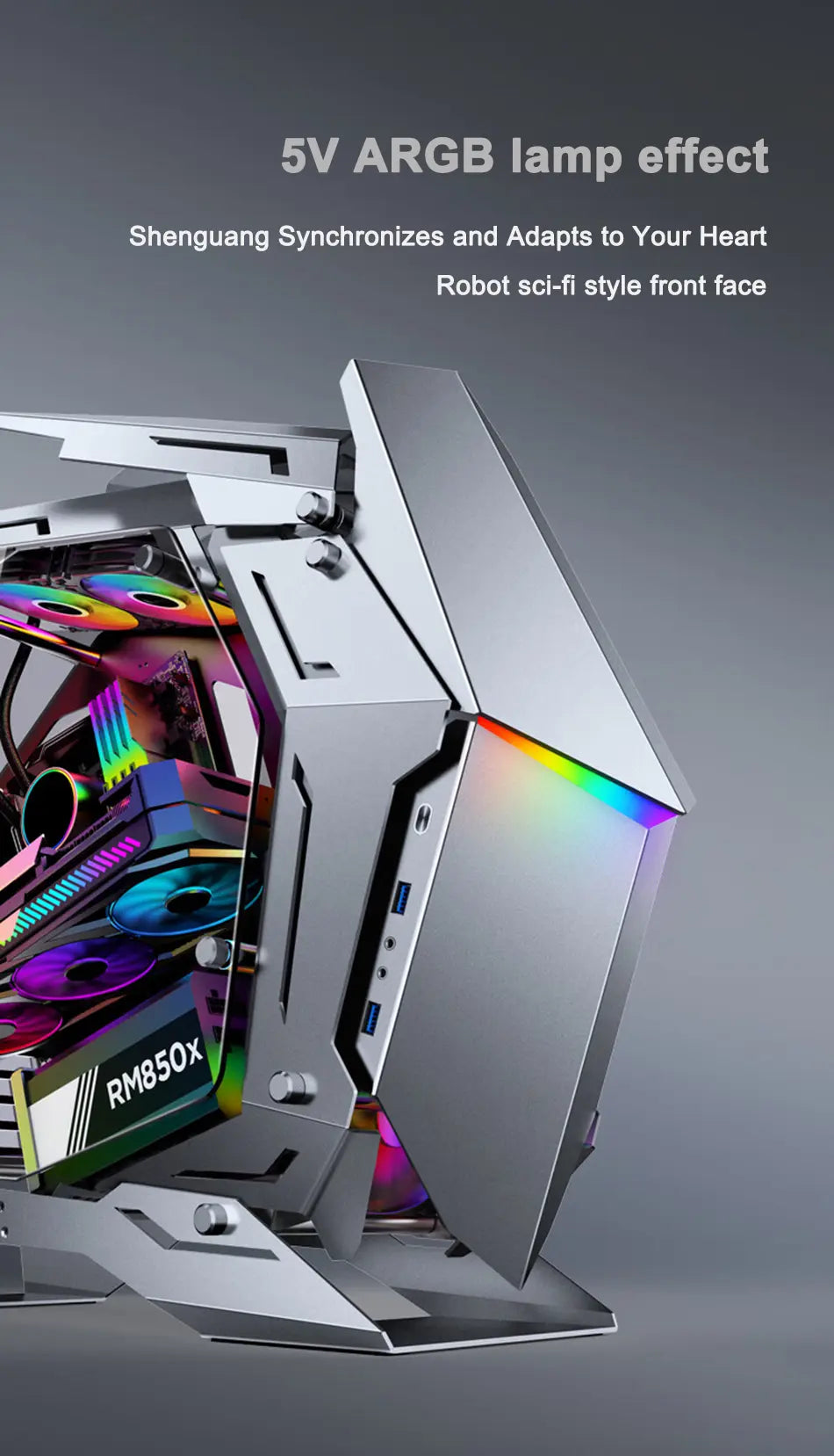 Gabinete Gamer MOD-3 (E-ATX)