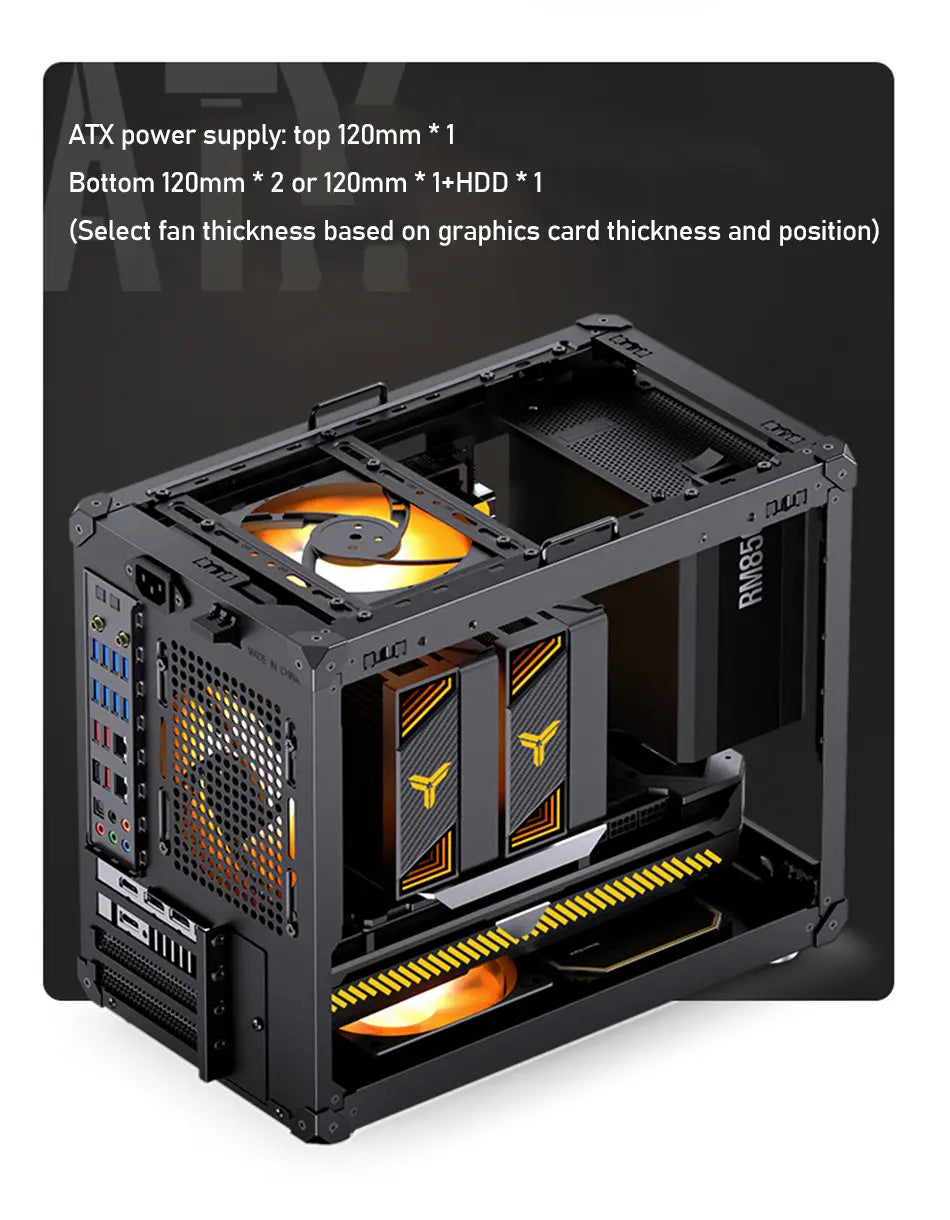 Gabinete Minimalista C6 MAX (M-ATX)