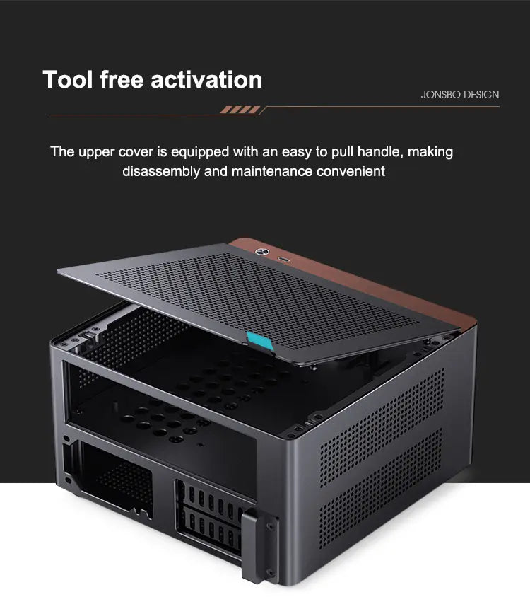 Gabinete Minimalista N10 (M-ITX)