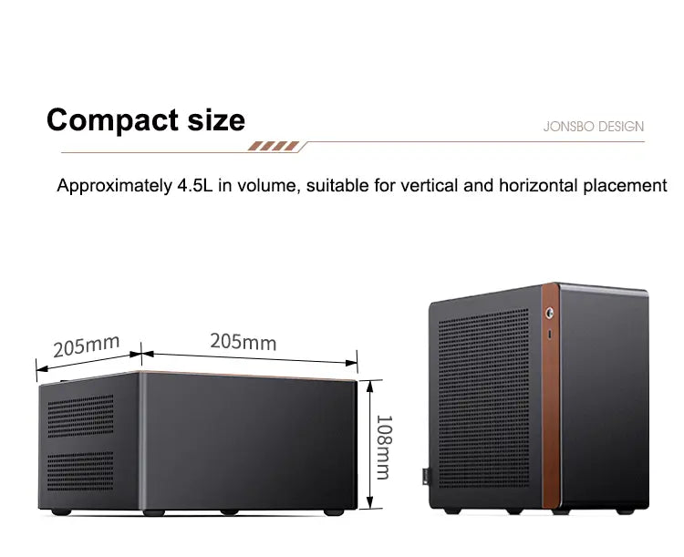 Gabinete Minimalista N10 (M-ITX)