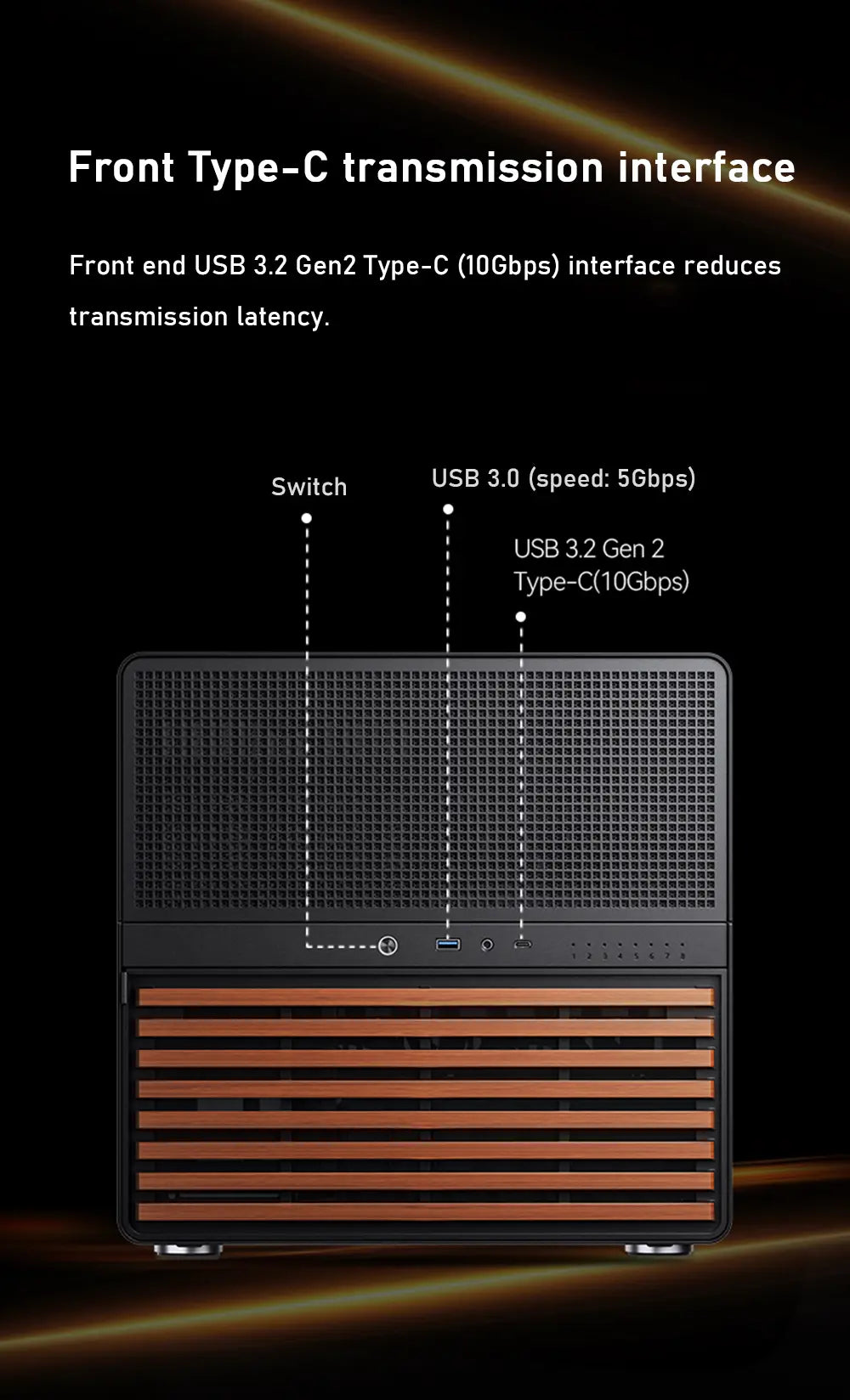 Gabinete Minimalista N5 (E-ATX)