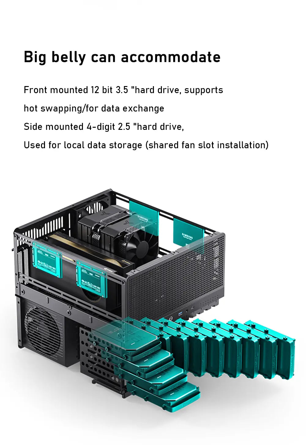 Gabinete Minimalista N5 (E-ATX)