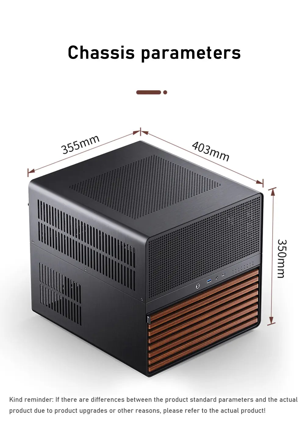 Gabinete Minimalista N5 (E-ATX)
