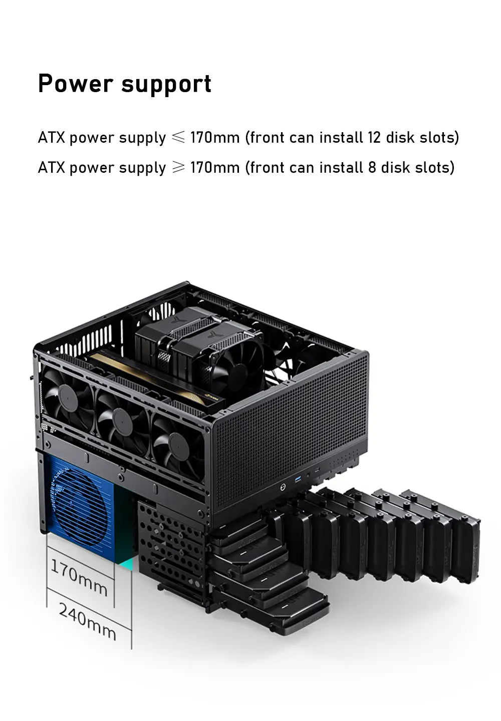 Gabinete Minimalista N5 (E-ATX)