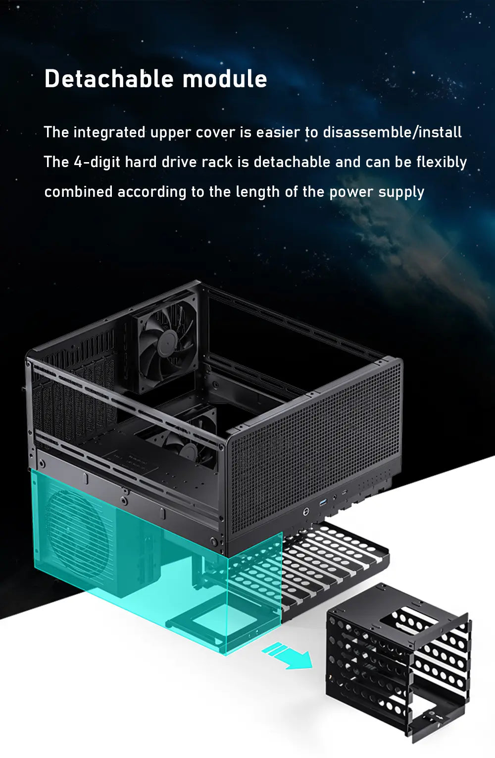 Gabinete Minimalista N5 (E-ATX)