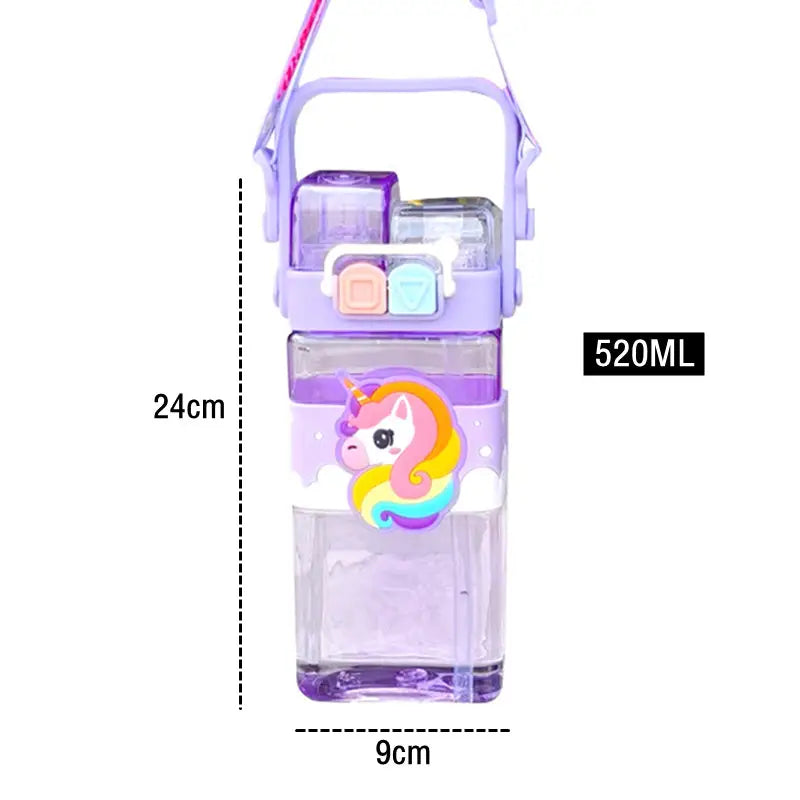 Kiddo Square Bottle 520ml