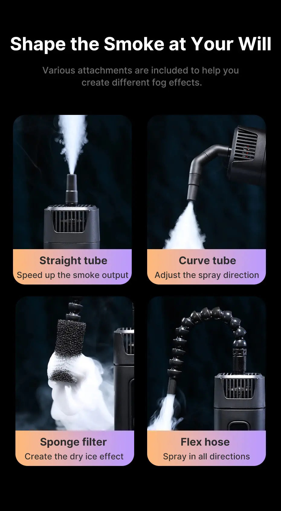 Gerador de Fumaça FM01 (Portátil)