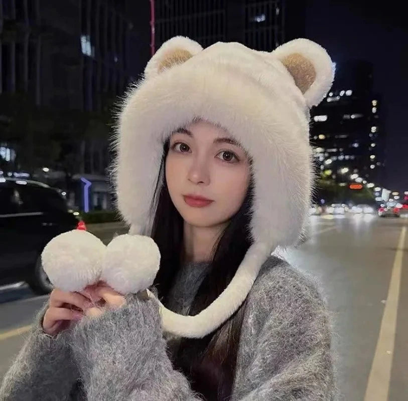 Sombrero de oso polar