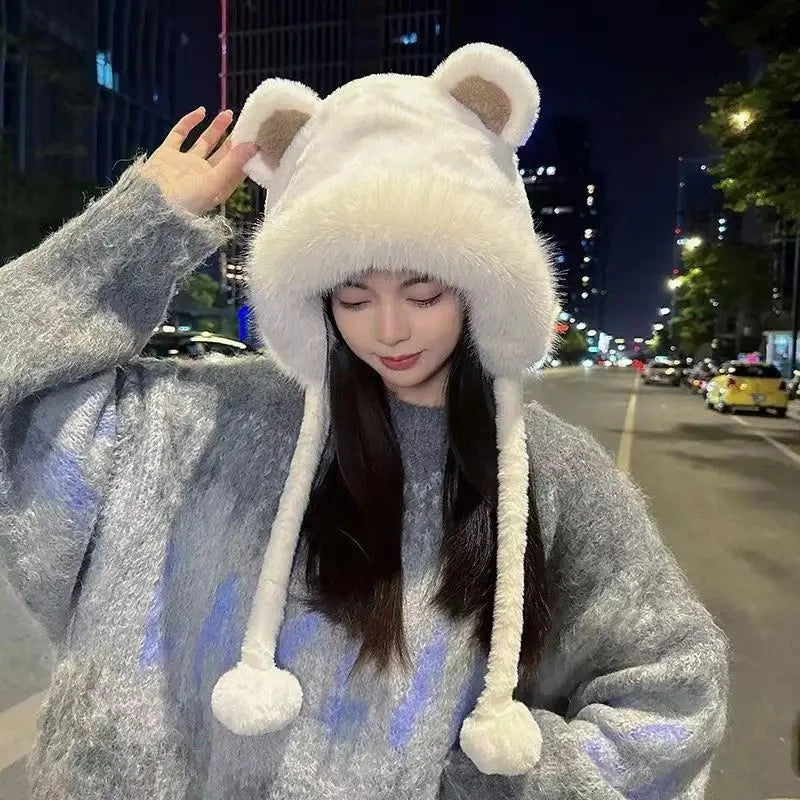 Sombrero de oso polar