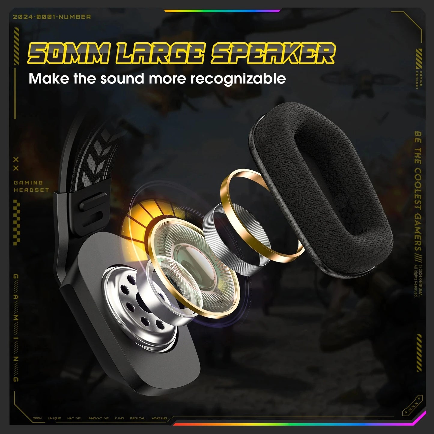 Headset X13 Black