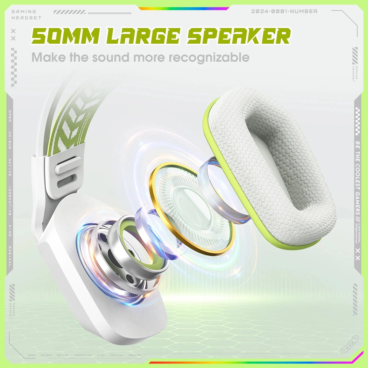 Headset X13 White