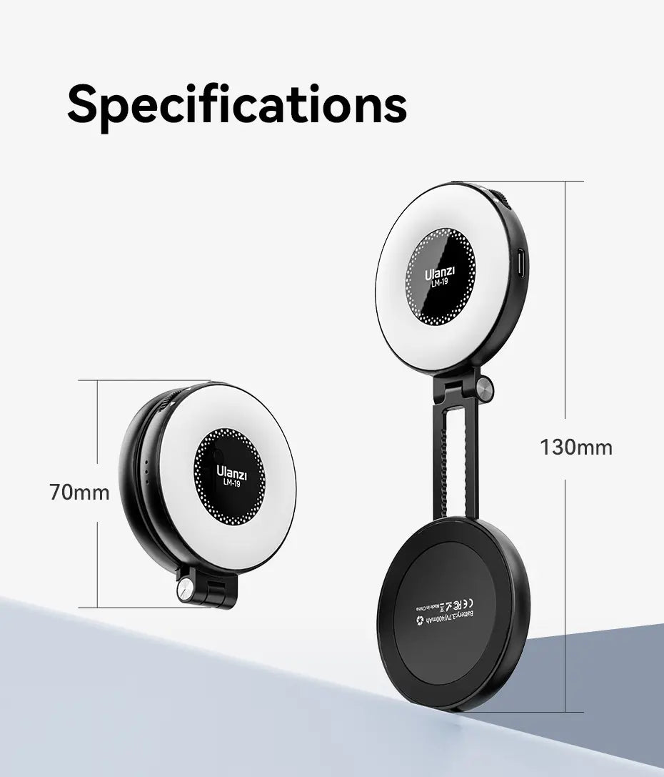 Iluminação Mobile LM19 (2500K-8500K)