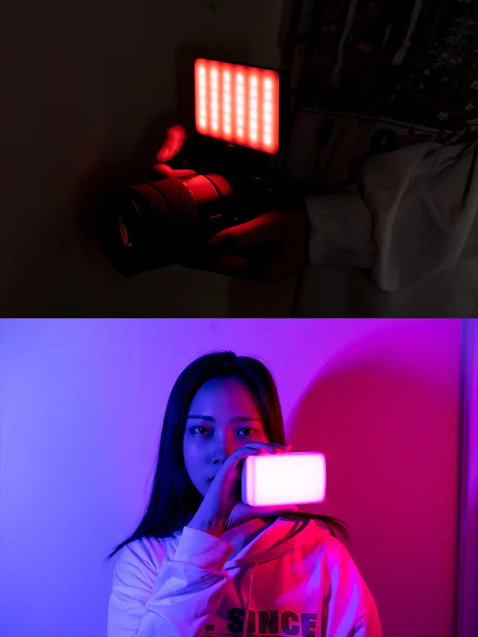 Iluminação VL120 RGB (2500-8500K)