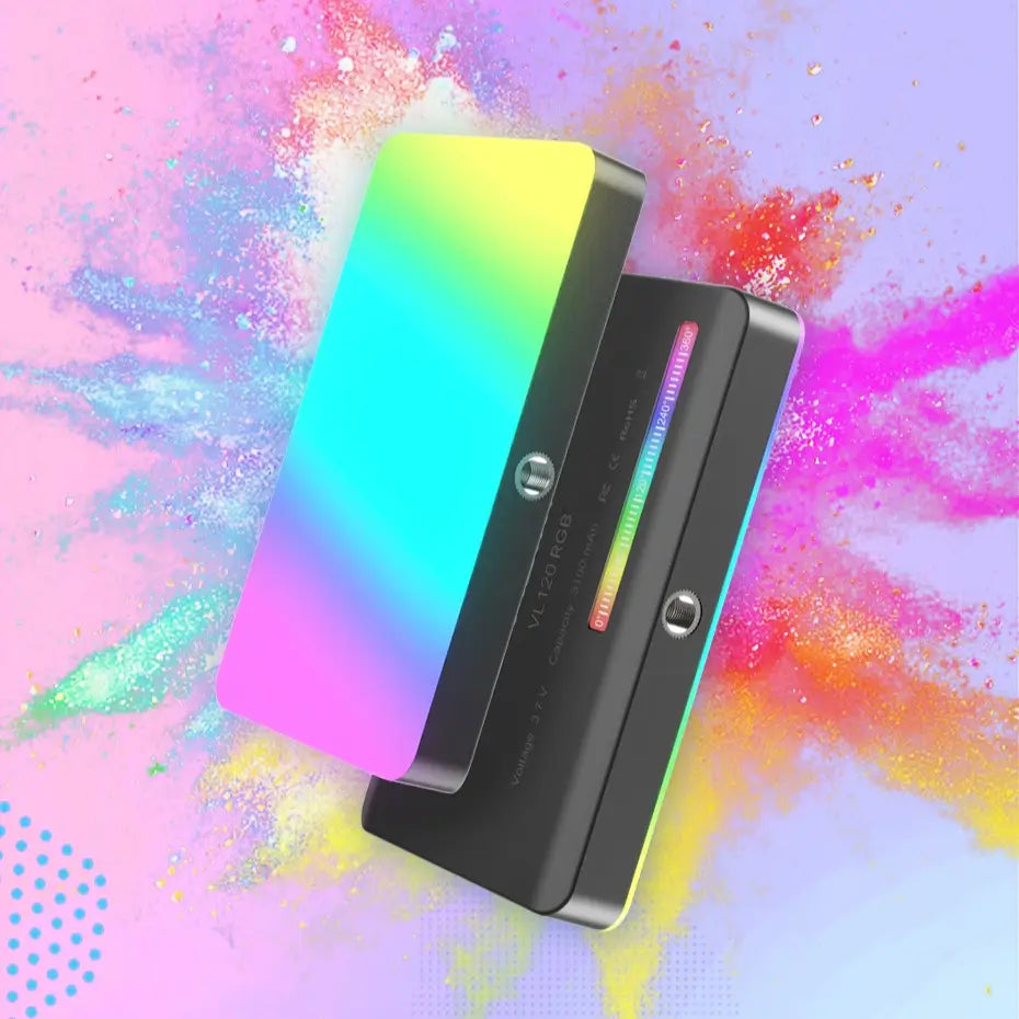 Iluminação VL120 RGB (2500-8500K)