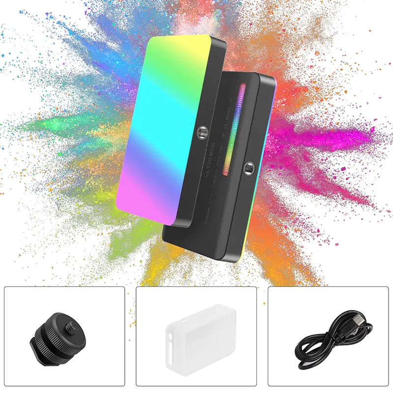 Iluminação VL120 RGB (2500-8500K)