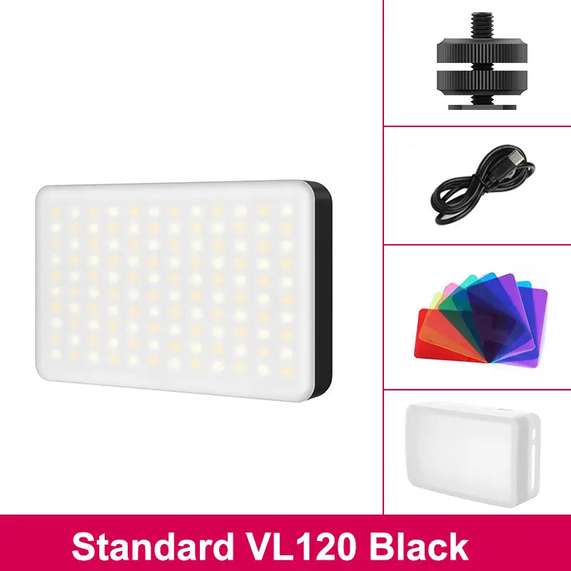 Iluminação VL120 (3200-6500K)