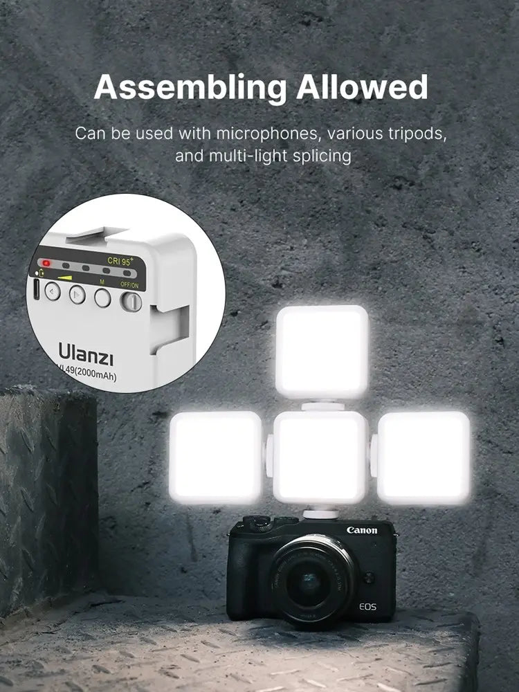 Iluminação VL49 5600K (Portátil)