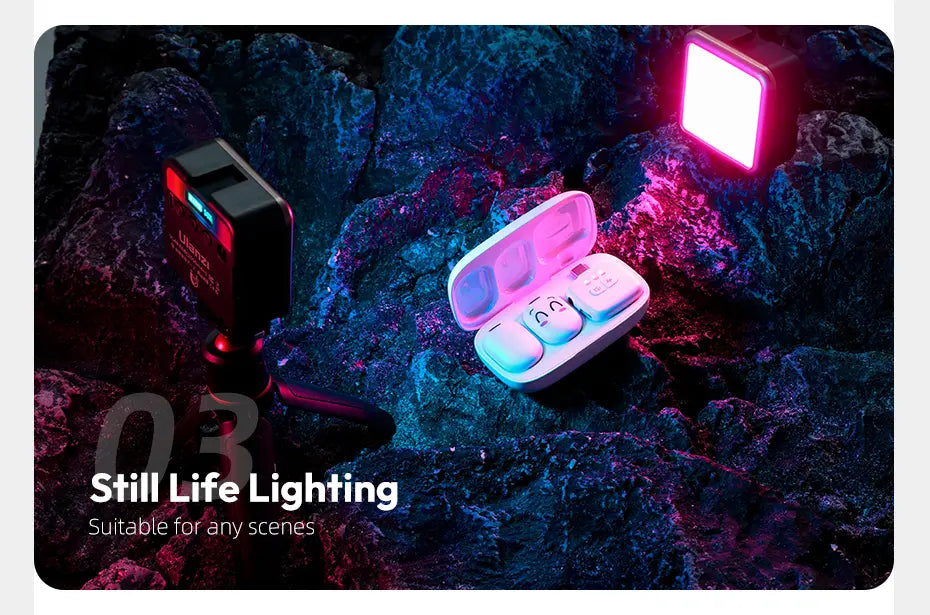 Iluminação VL49 RGB 2700-9999K (Portátil)