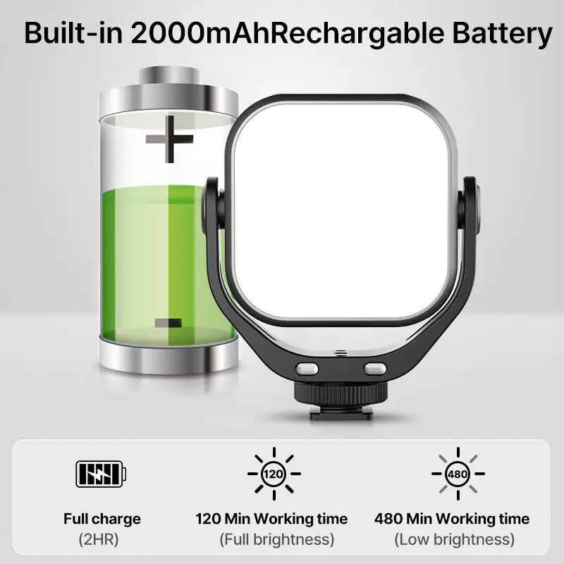 Iluminação VL66 360° (3200-5600K)
