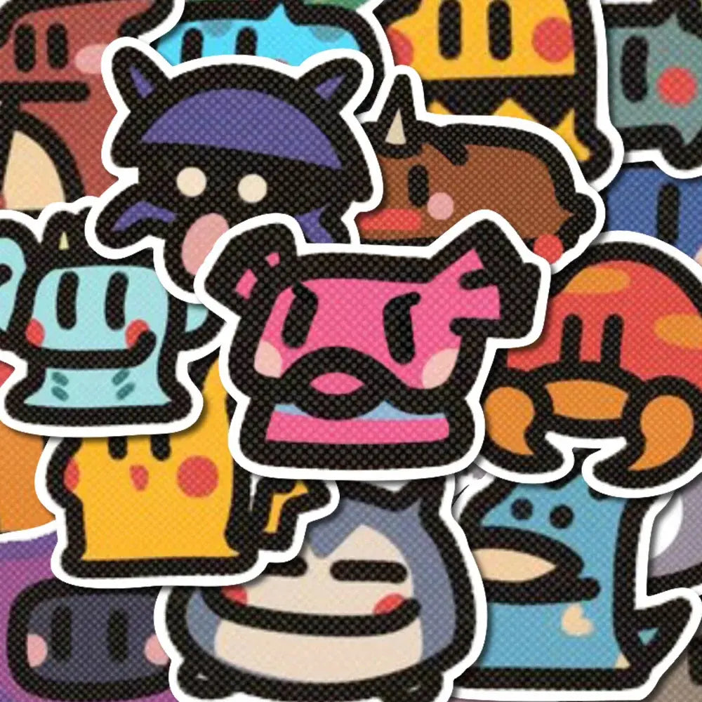 Set of 100 Kawaii Pokémon Stickers