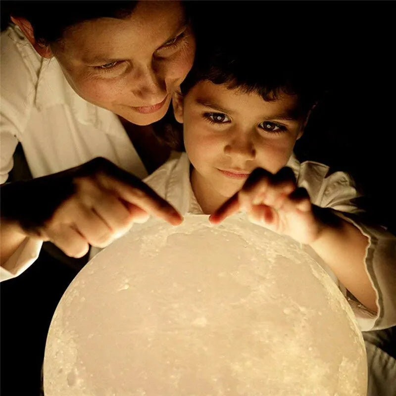 Lâmpada Lunar de Toque