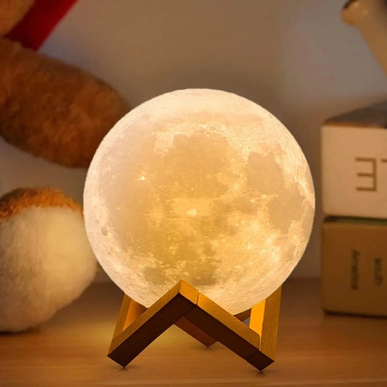 Lâmpada Lunar de Toque