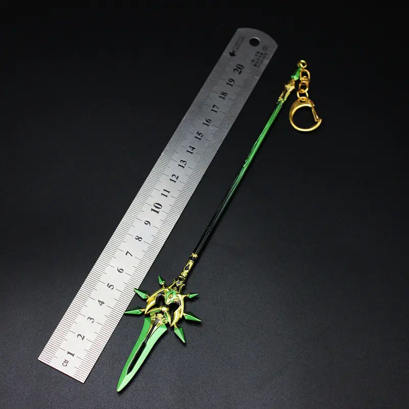 Jade Winged Primordial Spear 22cm