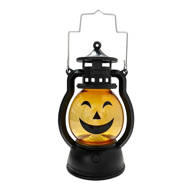 Linterna de calabaza espeluznante