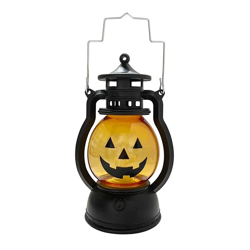 Linterna de calabaza espeluznante