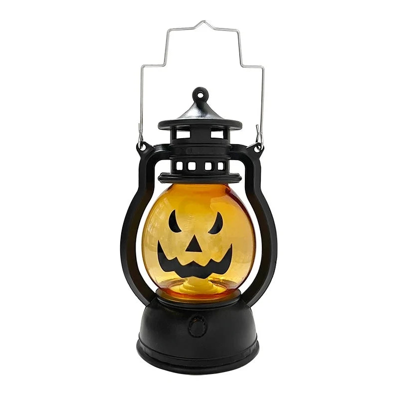 Linterna de calabaza espeluznante