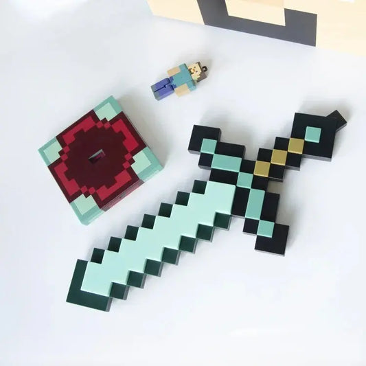 Luminária Espada de Diamante (Minecraft)