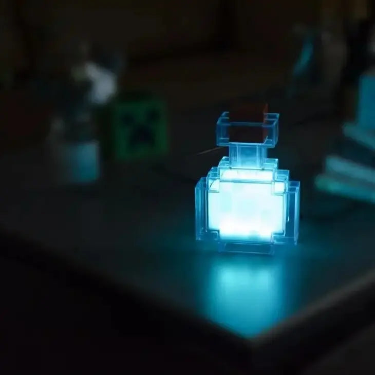 Luminária Poção (Minecraft)