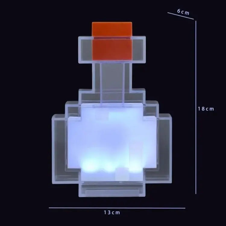 Luminária Poção (Minecraft)