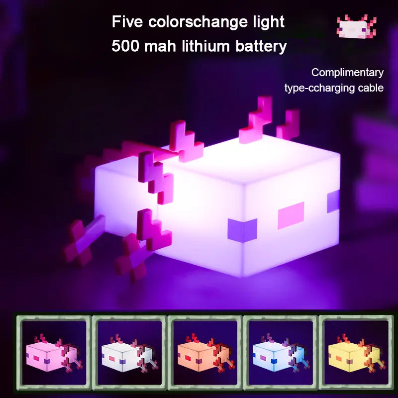 Luminária Salamandra (Minecraft)
