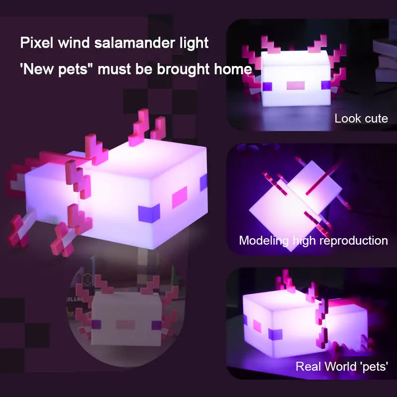 Luminária Salamandra (Minecraft)