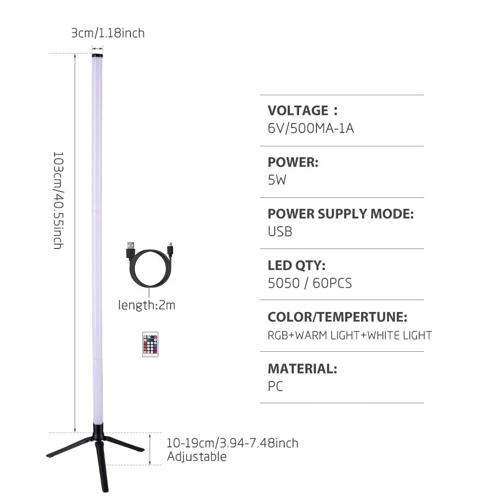 RGBIC Floor Lamp