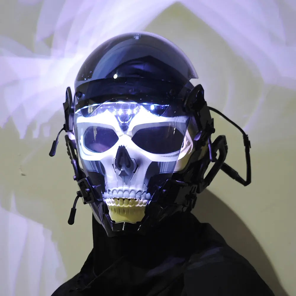Máscara LED RGB Skeletechnon