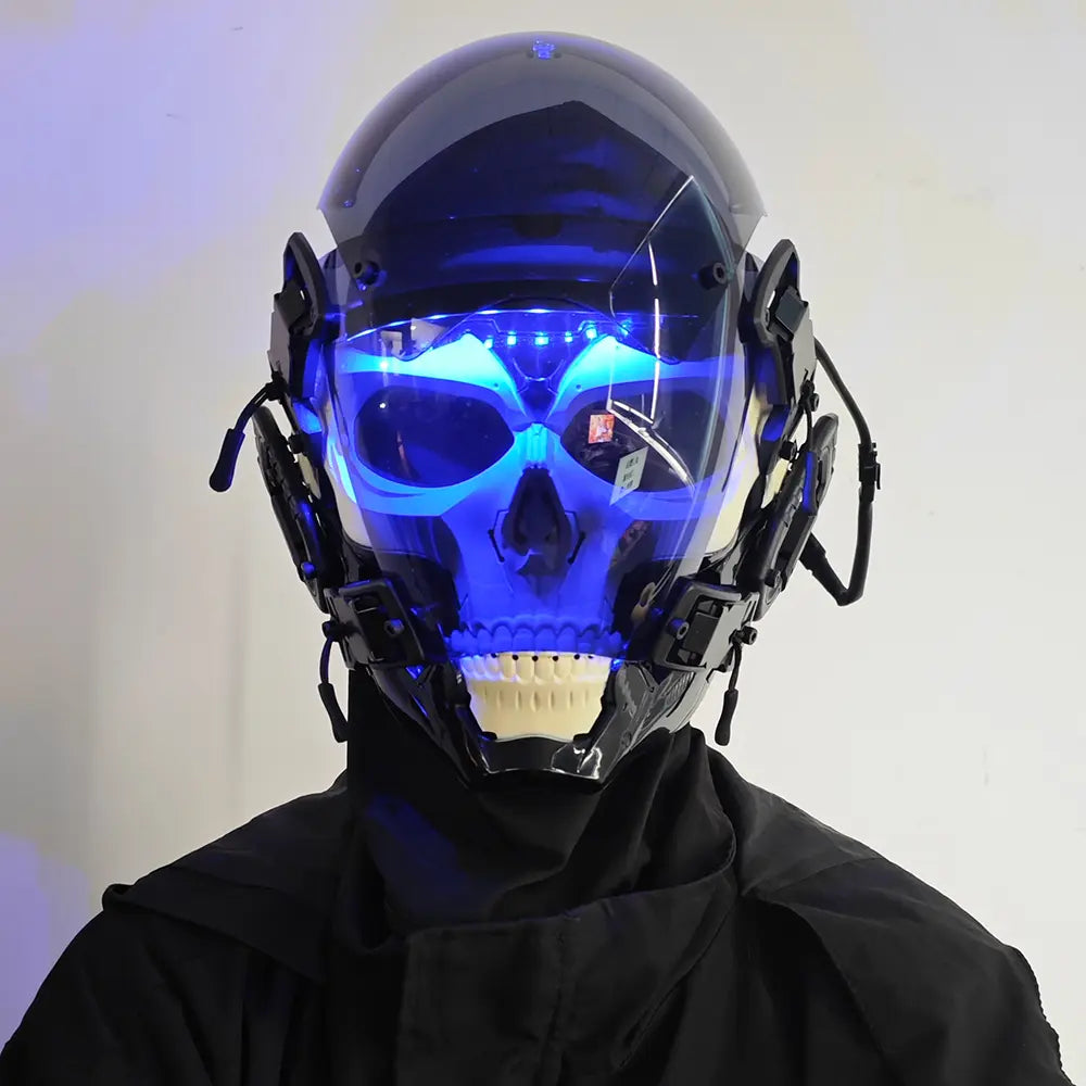 Máscara LED RGB Skeletechnon