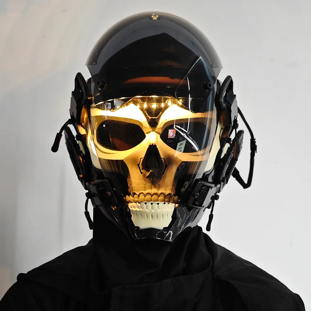 Máscara LED RGB Skeletechnon