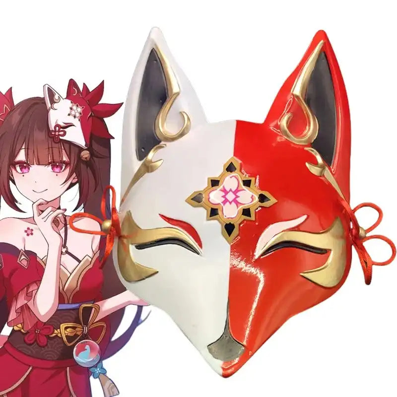 Máscara Raposa Honkai: Star Rail Sparkle