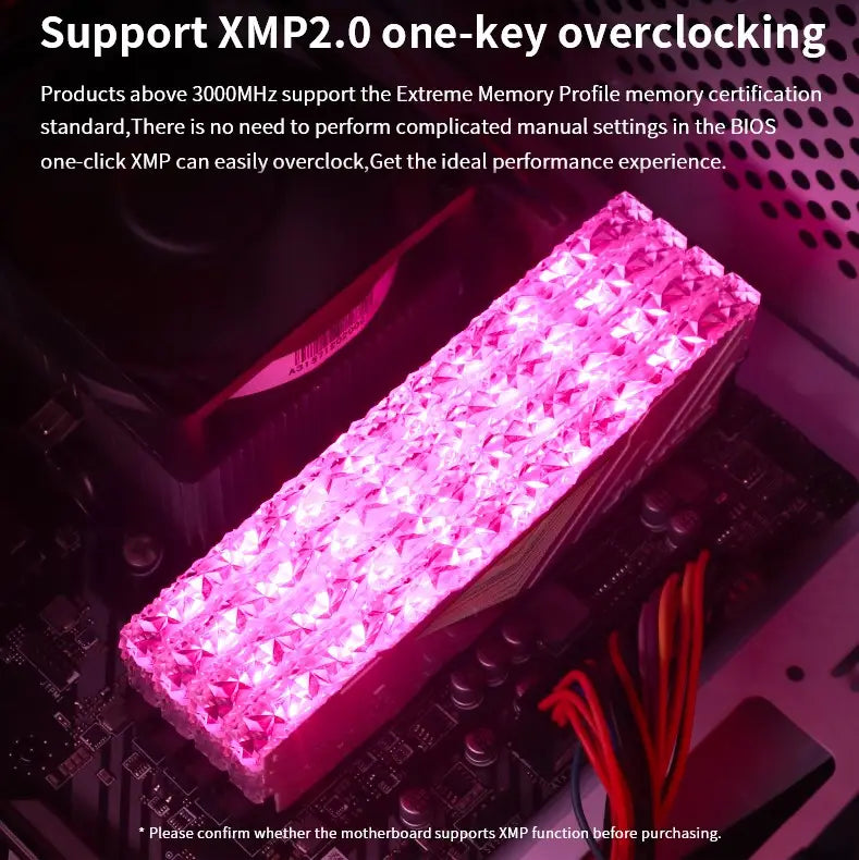 Memória ColorfulCrystal 3200-3600Mhz DDR4