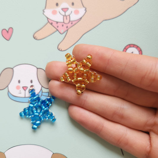 Miçanga Estrelinha Simples (3cm)