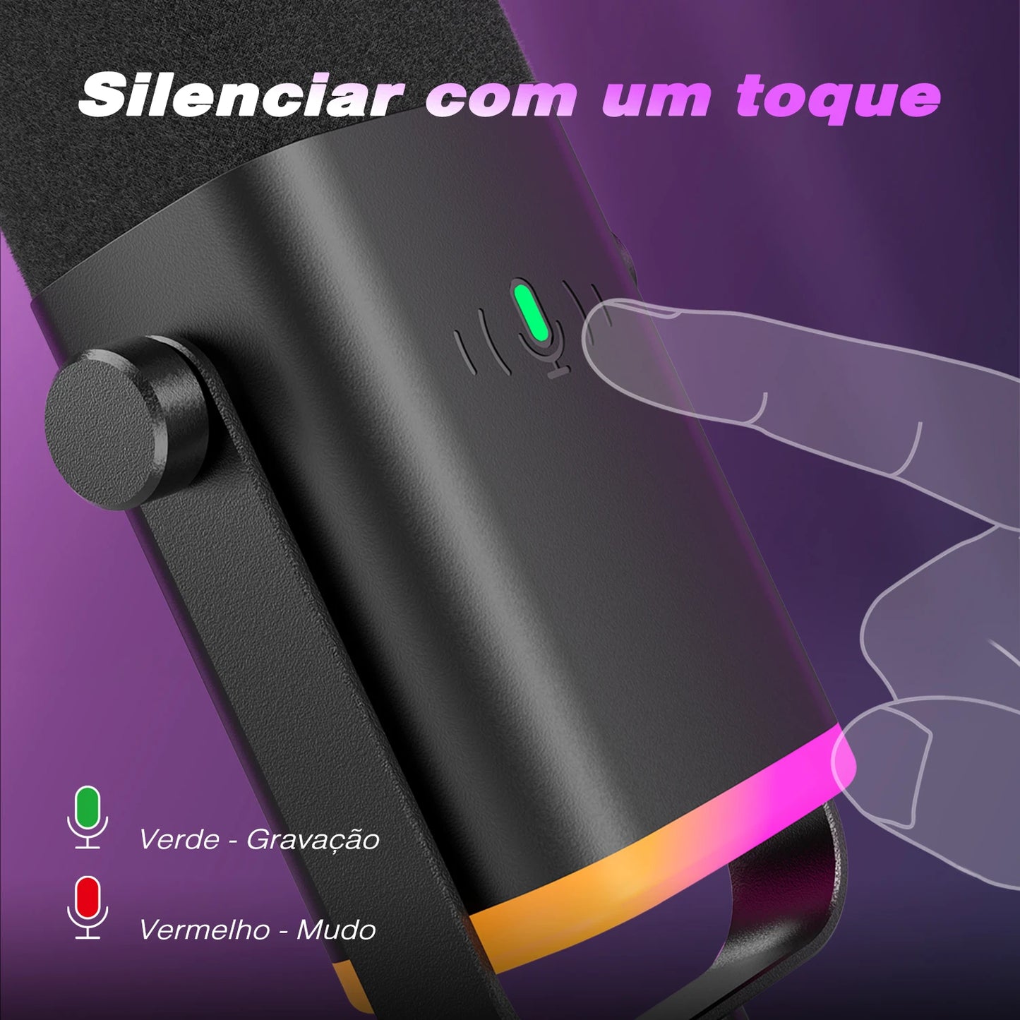 Microfone Ampligame AM8