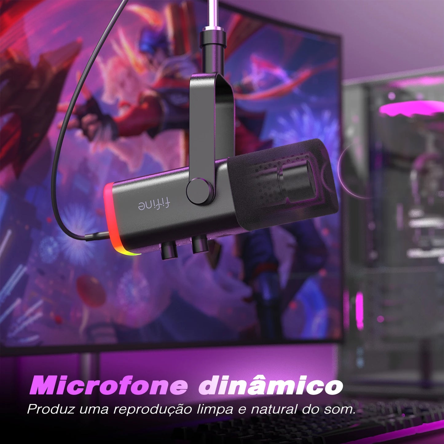 Microfone Ampligame AM8