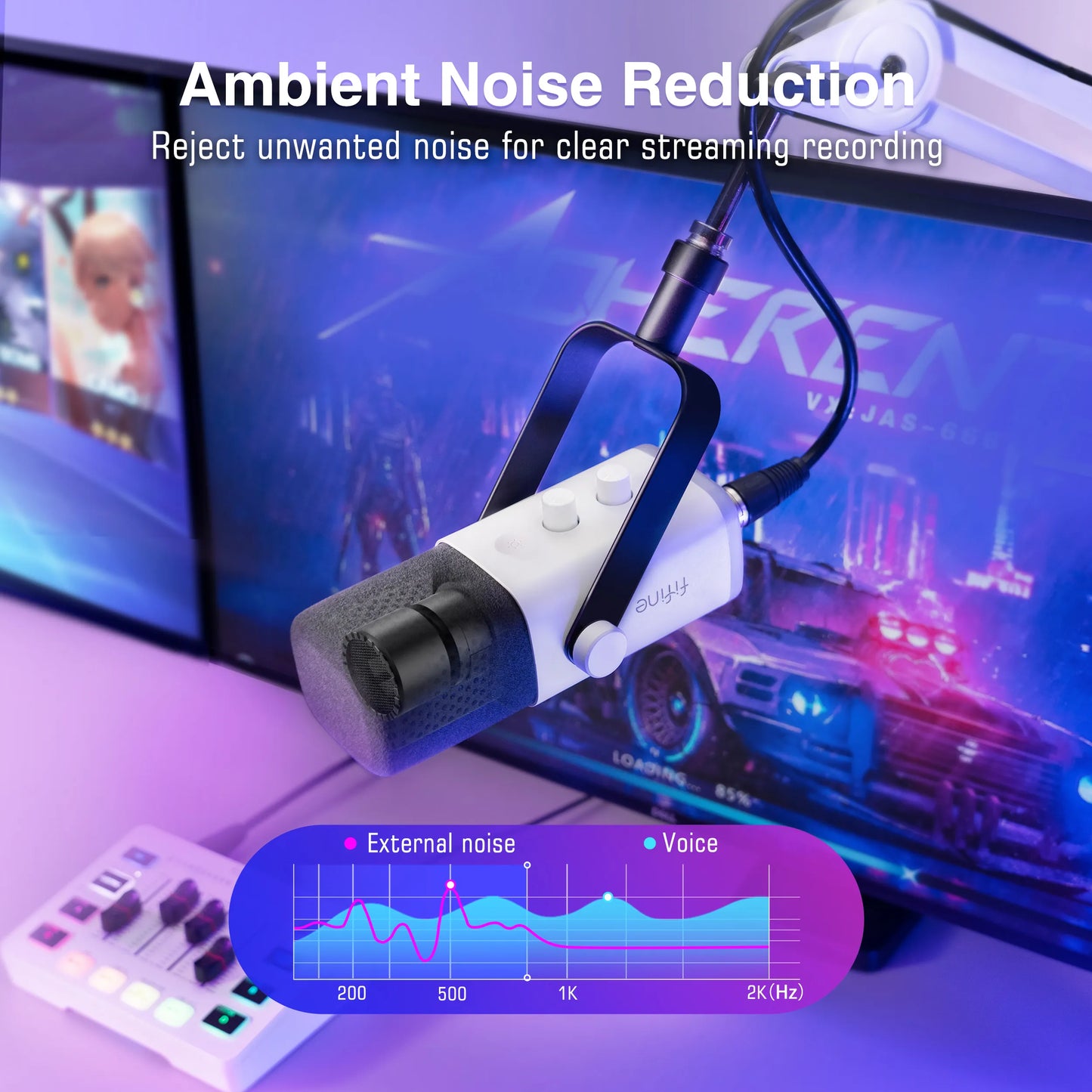 Microfone Ampligame AM8