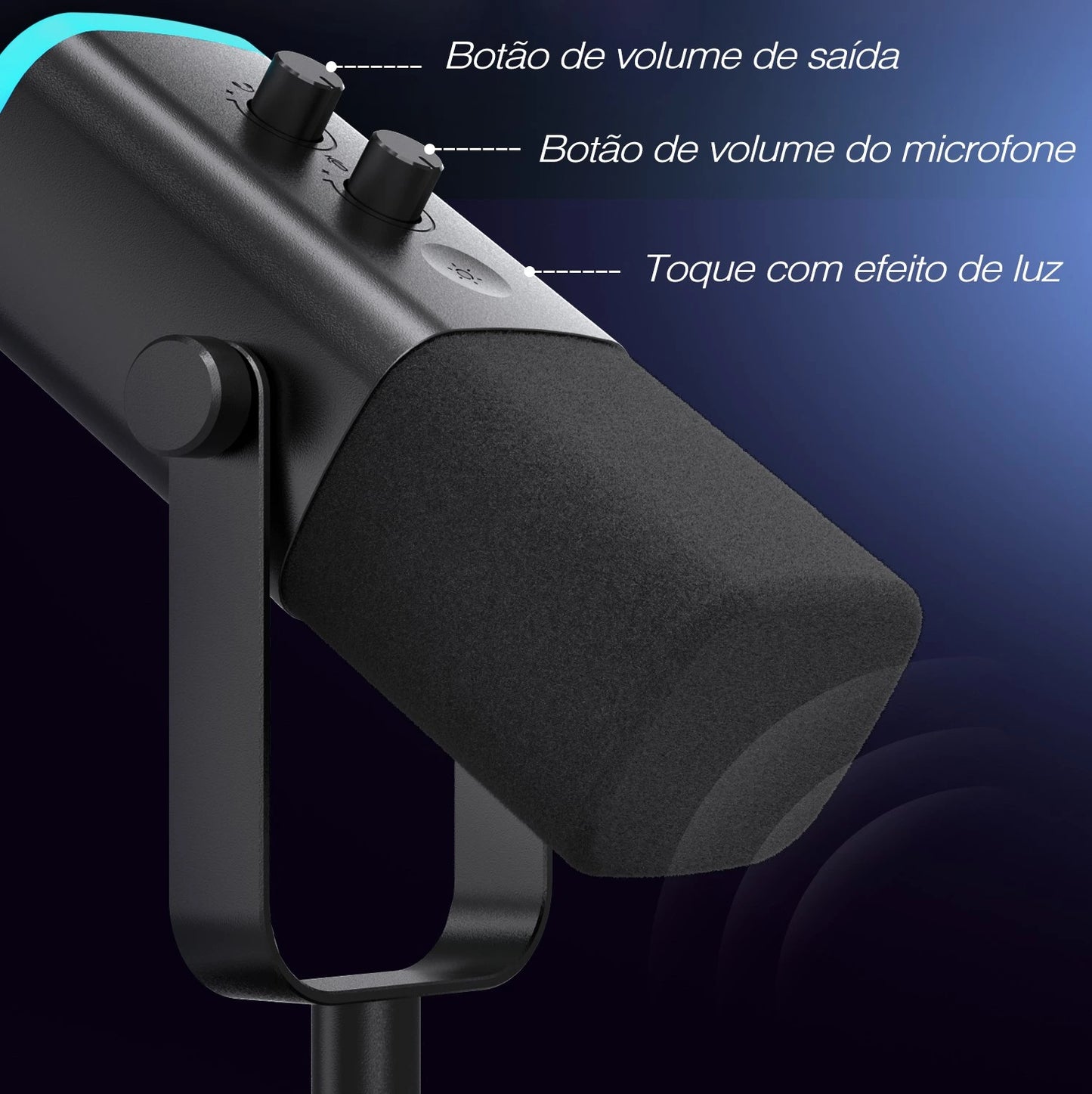 Microfone Ampligame AM8