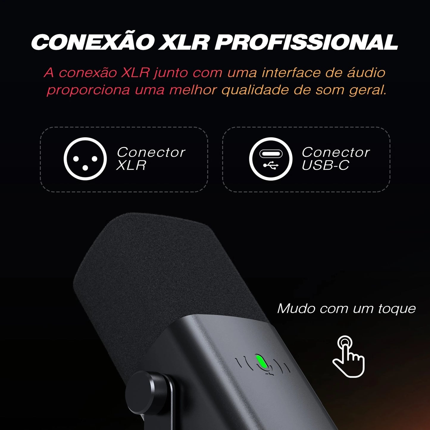Microfone Ampligame AM8