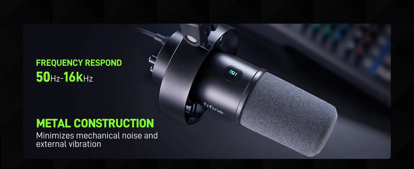 Microfone Dinâmico K688 (USB/XLR)
