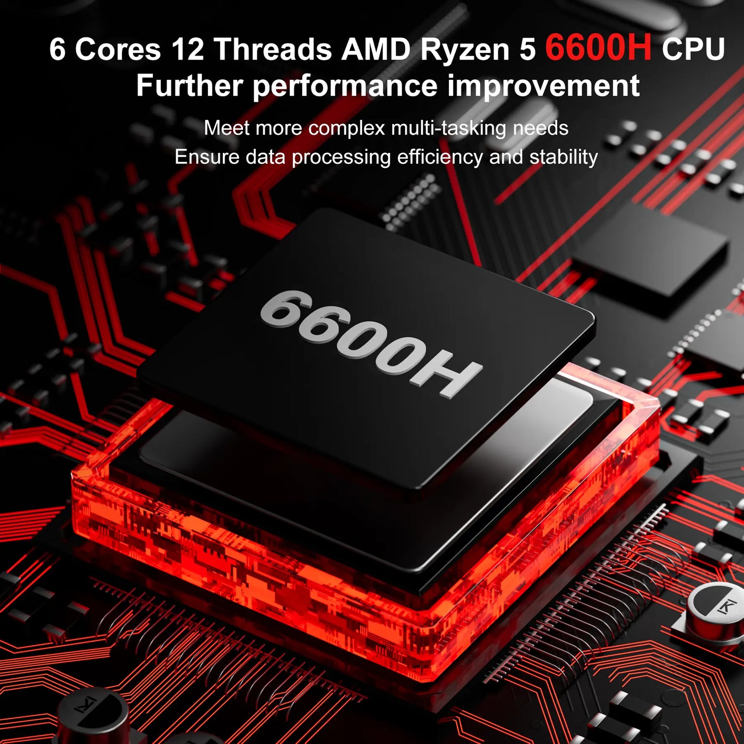 AM02 Ryzen Mini-PC (16GB DDR5)