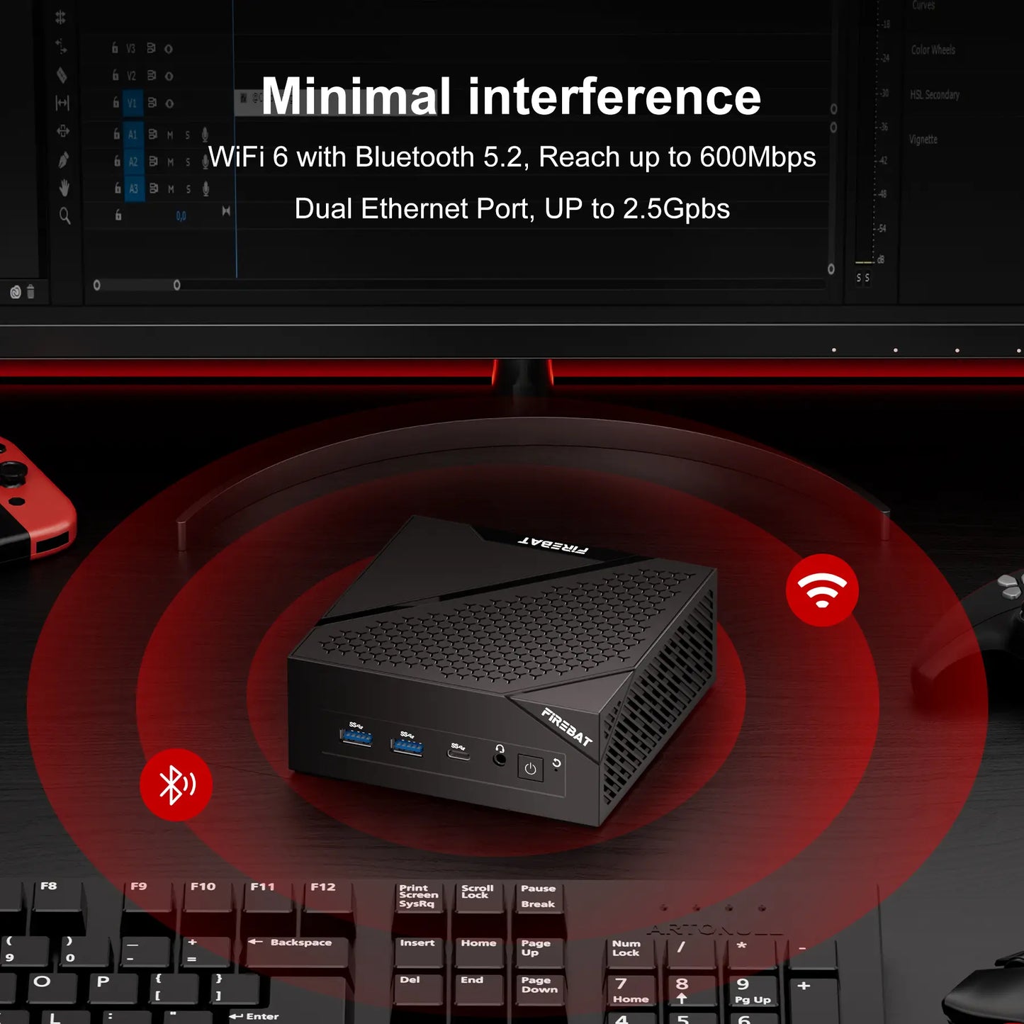 AM02 Ryzen Mini-PC (16GB DDR5)